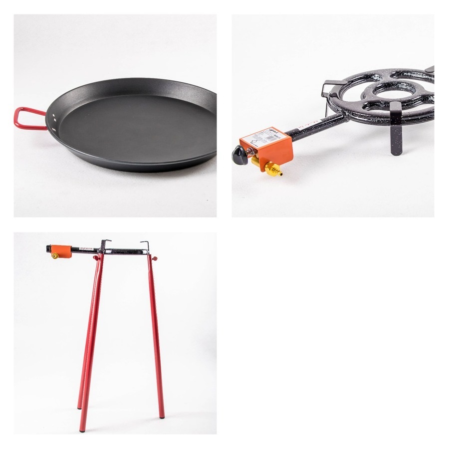 Kit  Paella pro anti-adhrent pour 16 personnes 